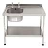 P049 - Stainless Steel Sink (Self Assembly)
