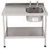 P050 - Stainless Steel Sink (Self Assembly)
