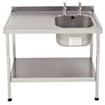 P050 - Stainless Steel Sink (Self Assembly)