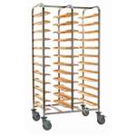 P167 - Bourgeat Self Clearing Trolley - Double