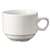 P271 - Plain Whiteware Stacking Nova Tea Cup