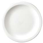 P273 - Plain Whiteware Nova Plate