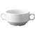 P283 - Plain Whiteware Soup Bowl - Handled