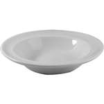 P284 - Plain Whiteware Rimmed Fruit Bowl