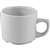 P738 - Plain Whiteware Stacking Maple Espresso Cup