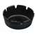 P842 - Black Melamine Ashtray