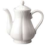 P866 - Buckingham White Coffee Pot