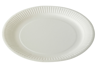 9" Disposable Paper Plates (Pack of 1000) - PP9