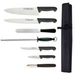 S462 - Chefworks 6 Piece Knife Set & Wallet