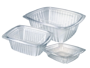 Hinged Salad Containers 1000cc x 400