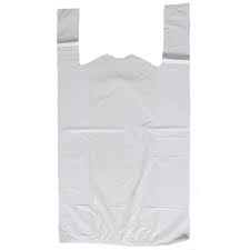 White Vest Carrier Bags S4 (Pack 1000)