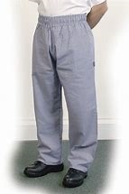 Blue Check Baggy Trouser Small T002S