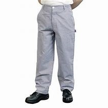 Men Classic Chefs Trouser Large T005XL