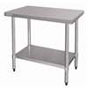 T375 - Vogue Stainless Steel Prep Table