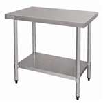 T375 - Vogue Stainless Steel Prep Table