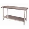 T376 - Vogue Stainless Steel Prep Table