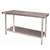 T378 - Vogue Stainless Steel Prep Table