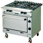 T516-N - Falcon Chieftain Four Burner Gas Range - G1006X