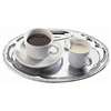 T765 - Coffee House Tray - Oval, 30 x 22cm.