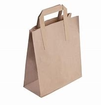 Handle Kraft Brown Paper Bags Small (Pack 250) TB007