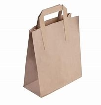 Handle Kraft Brown Paper Bags Large (Pack 250) TB009