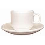 U106 - Olympia Ivory Stacking Tea Cup
