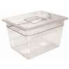 U236 - Polycarbonate Gastronorm Container - 1/4 Size