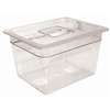 U237 - Polycarbonate Gastronorm Container - 1/4 Size