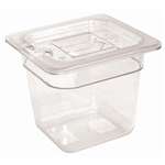 U240 - Polycarbonate Gastronorm Container - 1/6 Size