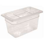 U242 - Polycarbonate Gastronorm Container - 1/9 Size