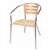 U421 - Aluminium and Ash Chair