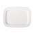 U805 - Olympia Whiteware Round Rectangular Plate