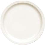 U842 - Olympia Ivory Narrow Rimmed Plate