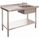 U903 - Vogue Stainless Steel Sink - 1200 x 600mm