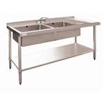 U905 - Vogue Stainless Steel Sink - 1500 x 600mm