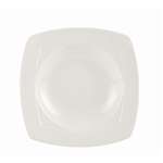 V0082 - Steelite Simplicity White Crescent Salad Plate