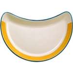 V2964 - Steelite Rio Yellow Crescent Salad Plate