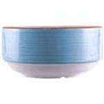 V3030 - Steelite Rio Blue Stacking Soup Bowl