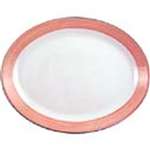 V3128 - Steelite Rio Pink Oval Coupe Dish