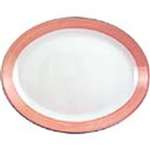 V3129 - Steelite Rio Pink Oval Coupe Dish