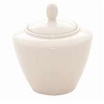 V9493 - Steelite Simplicity White Covered Sugar Bowl