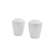 V9502 - Steelite Simplicity White Harmony Salt & Pepper