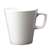W002 - Plain Whiteware Cafe Latte Mug