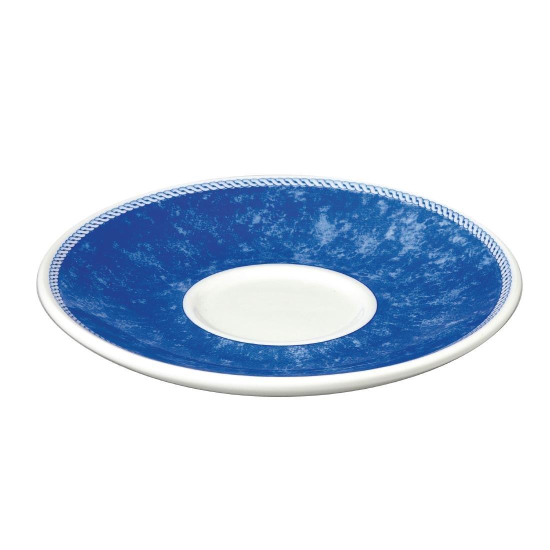 W024 - New Horizons Marble Border Cappuccino Saucer