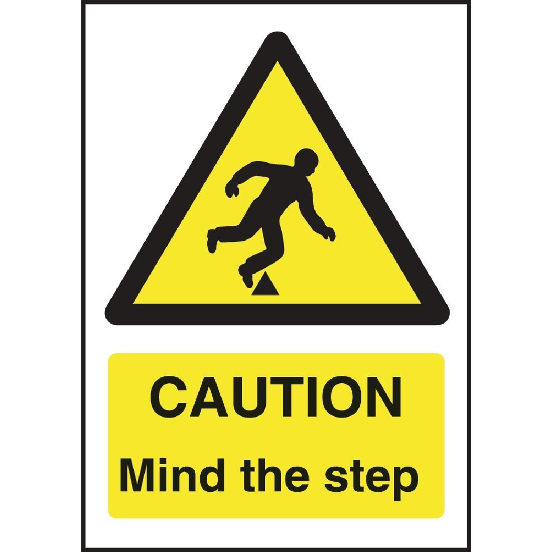 W290 - Caution Mind The Step Sign