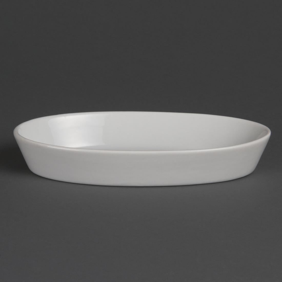 W418 - Olympia Whiteware Oval Sole Dish