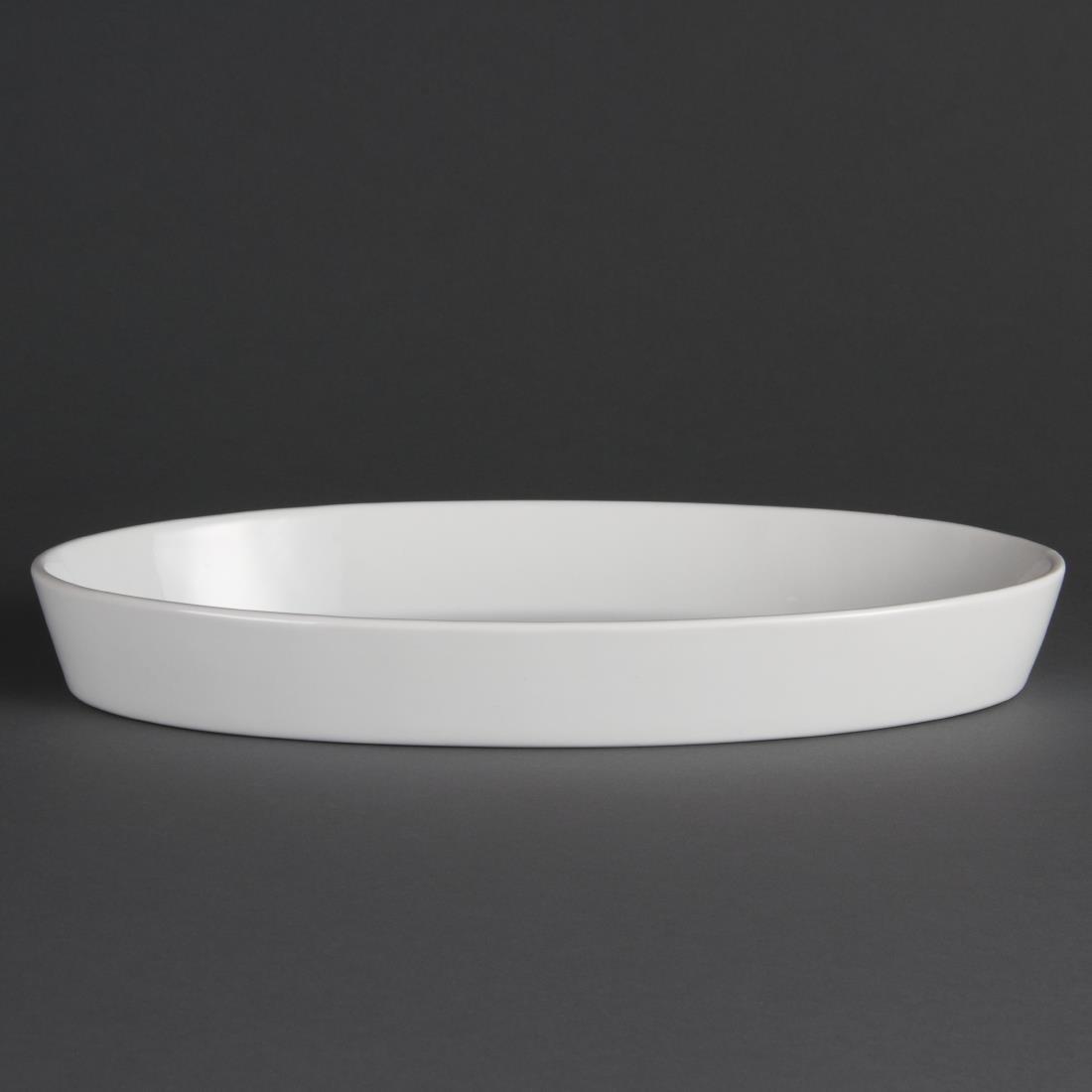 W422 - Olympia Whiteware Oval Sole Dish