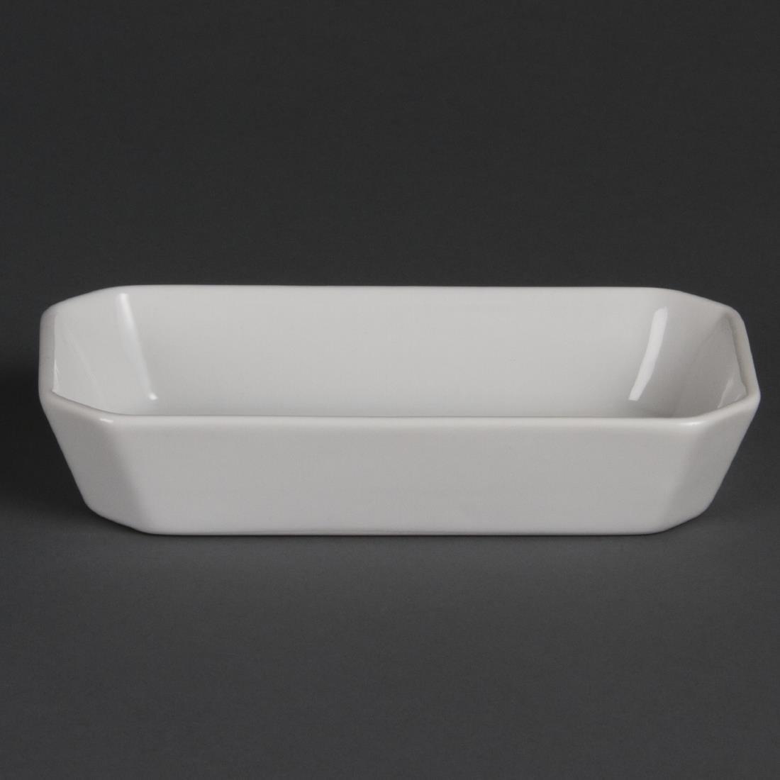 W425 - Olympia Whiteware Oblong Hors D'oeuvre Dish