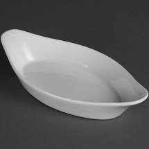 W427 - Olympia Whiteware Oval Eared Dish