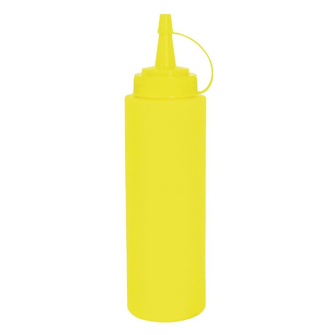 W834 - Yellow Squeeze Sauce Bottle